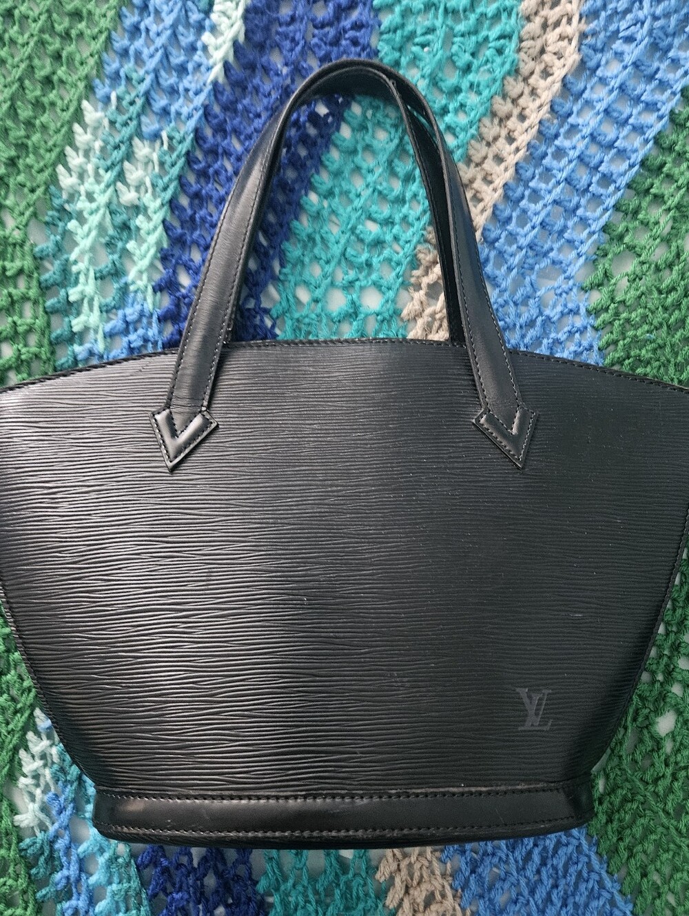 Vintage Black Louis Vuitton Epi Saint Jacques- Needs Repairs- See Description!